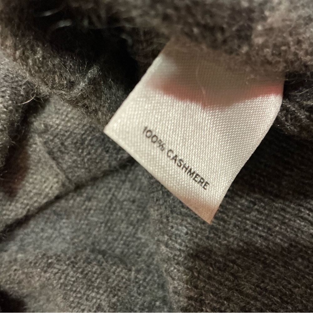 Halogen 100% Cashmere Check Pattern Button Down S… - image 5